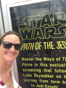 Debbie Ely loves star wars
