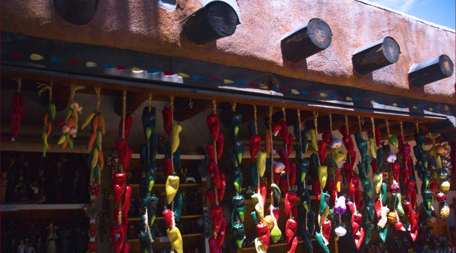 Santa Fe, New Mexico scene