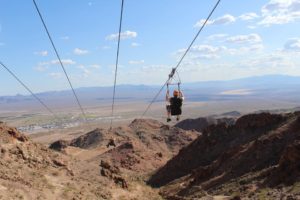 zip lining Las Vegas