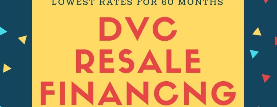 DVC Resale Financing