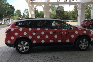 Disney Mini Vans at Disney World