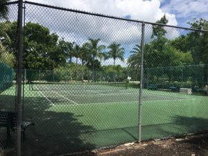 Sanibel tennis court