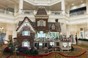 A Sweet Holiday Marvel: The Life-Sized Gingerbread House at Disney’s Grand Floridian Resort