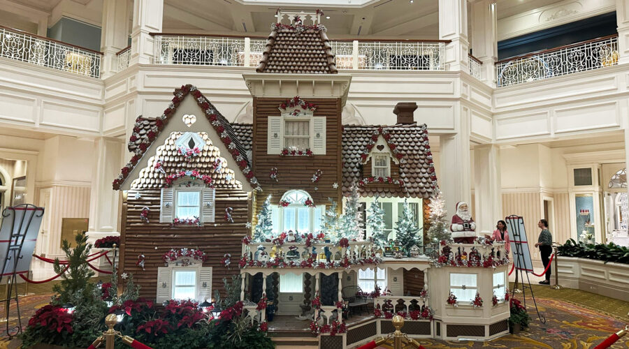A Sweet Holiday Marvel: The Life-Sized Gingerbread House at Disney’s Grand Floridian Resort
