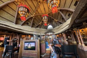 The Beautiful Kidani Village Lobby at Animal Kingdom Lodge