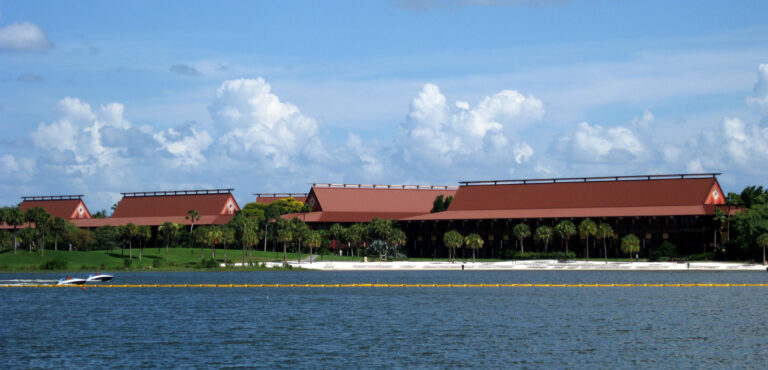 Disney's Polynesian Resort on Seven Seas Lagon