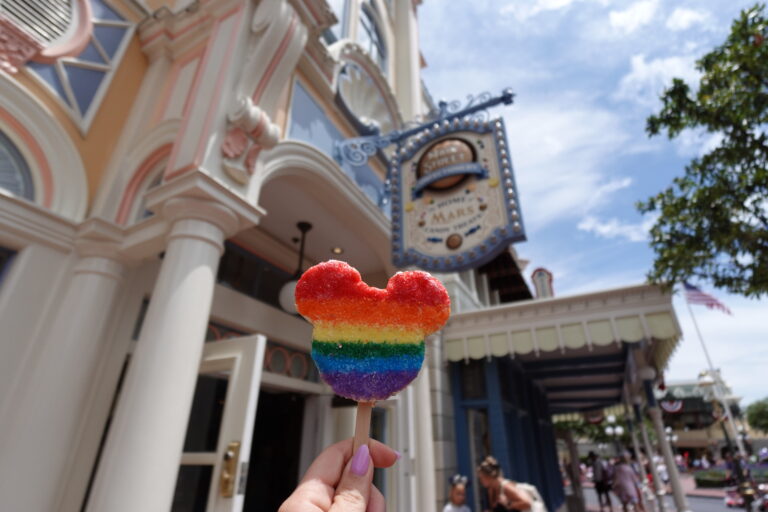 Disney Pride Mickey Rice Krispie Treat