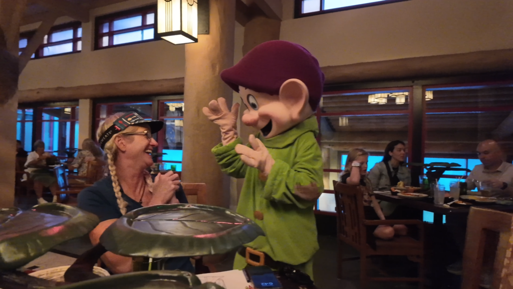 Story Book Dining Character Meet at Wilderness Lodge