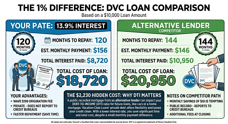DVC Financing Loan Comparison