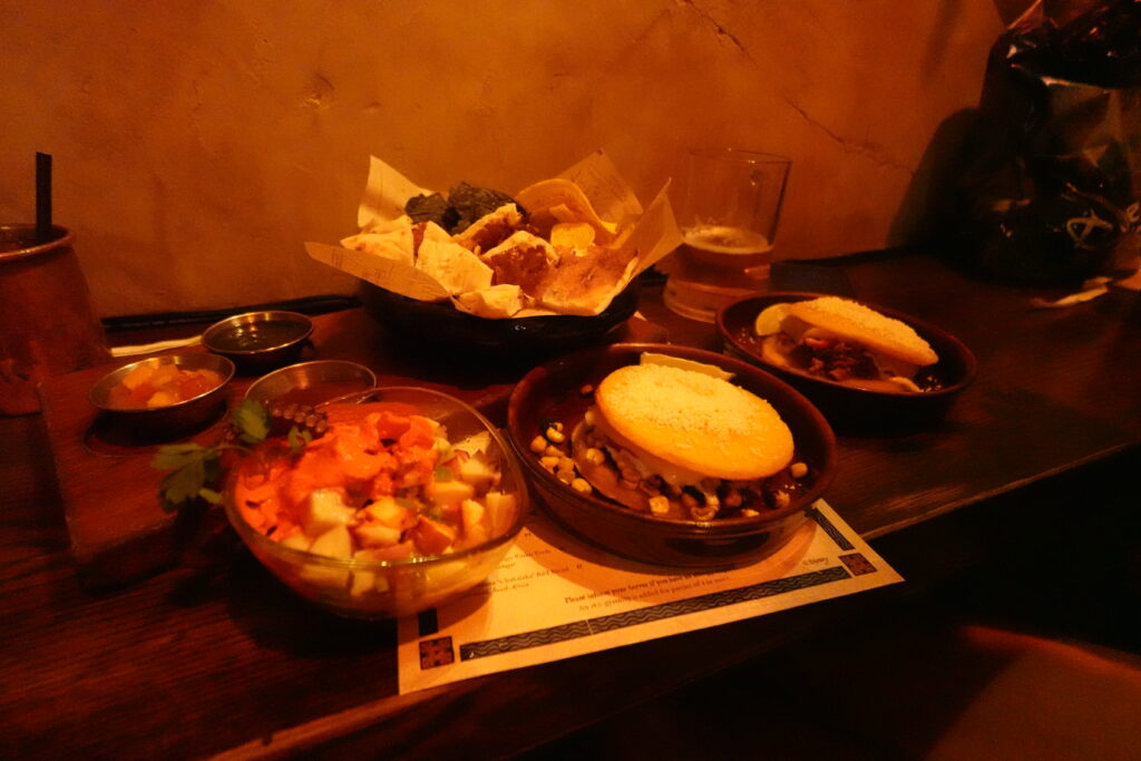 Beak and Barrel ceviche, Kraken's Catch menu item
